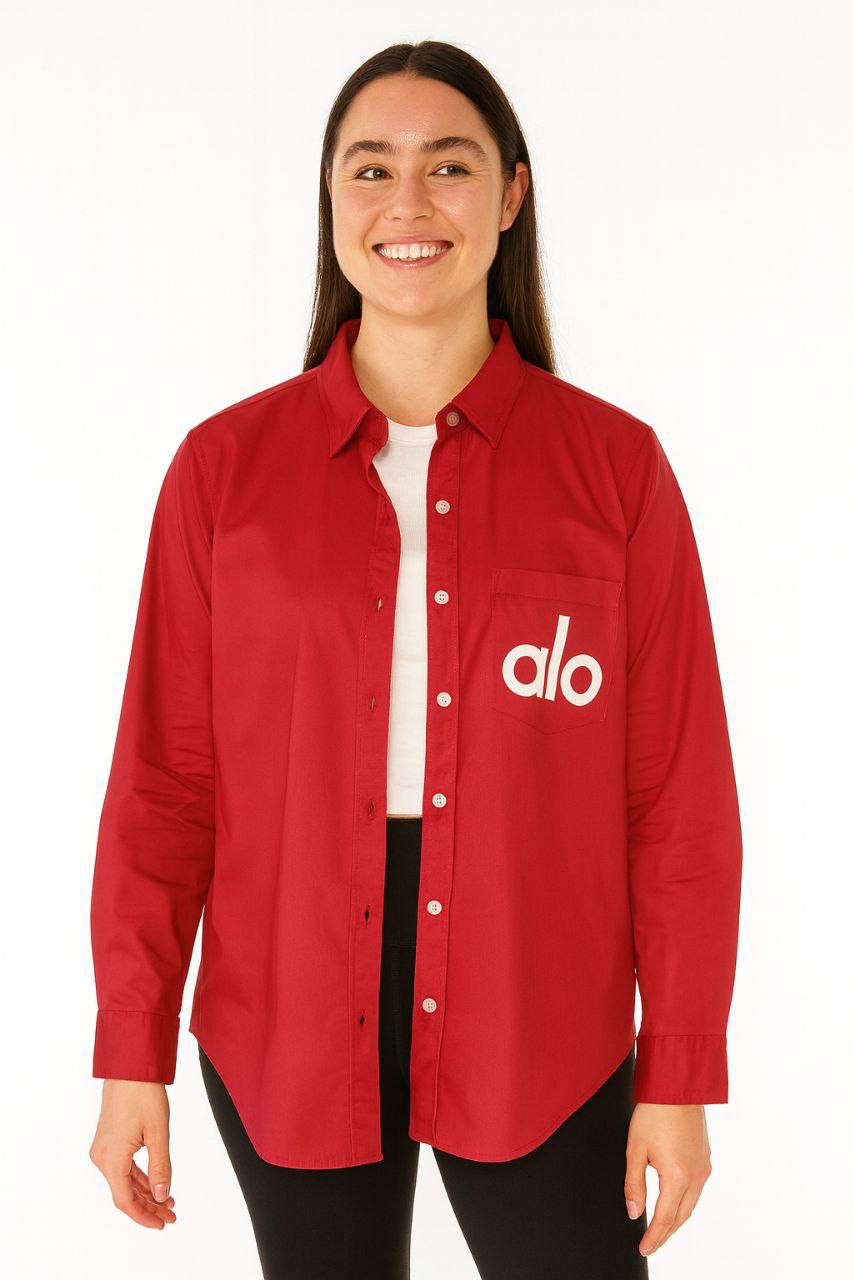 Alo Yoga Oversized Shirt/  #00100