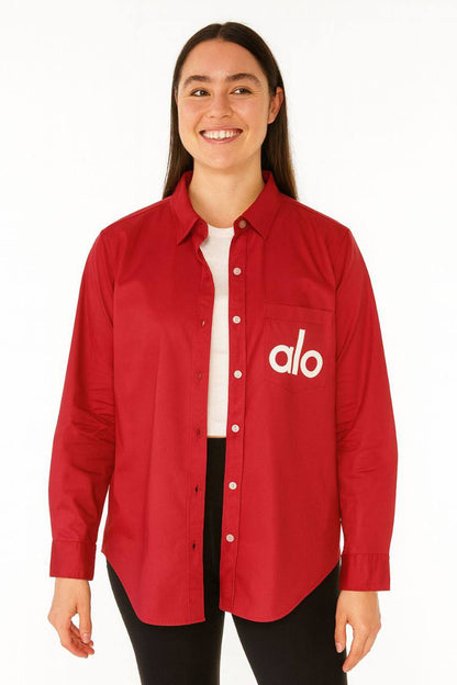 Alo Yoga Oversized Shirt/  #00100