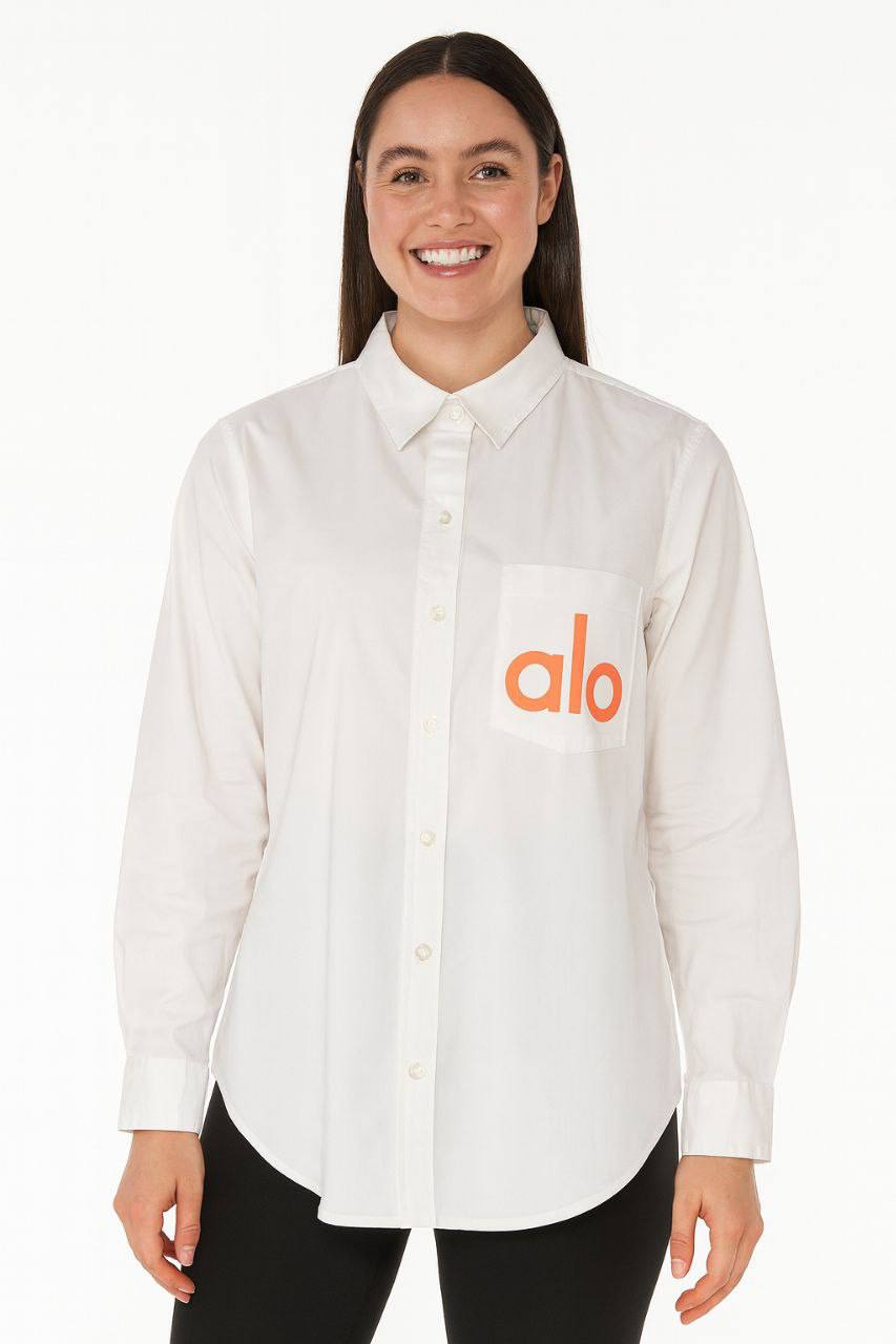 Alo Yoga Oversized Shirt/  #00100