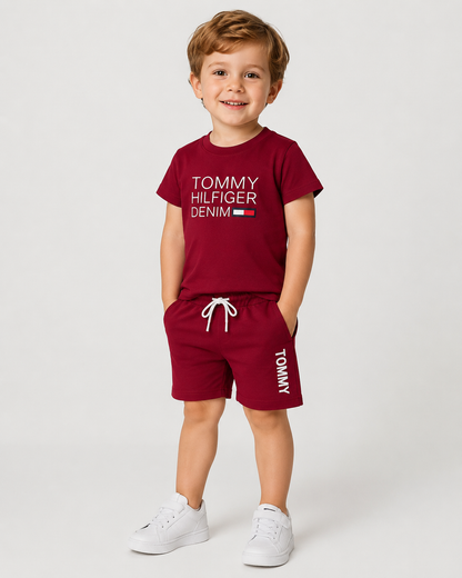 Tommy Hilfiger Kids Signature Summer Set-#00283
