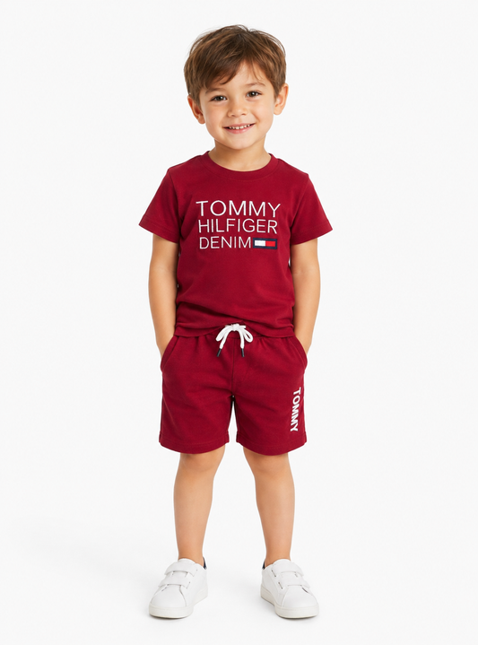 Tommy Hilfiger Kids Signature Summer Set-#00283