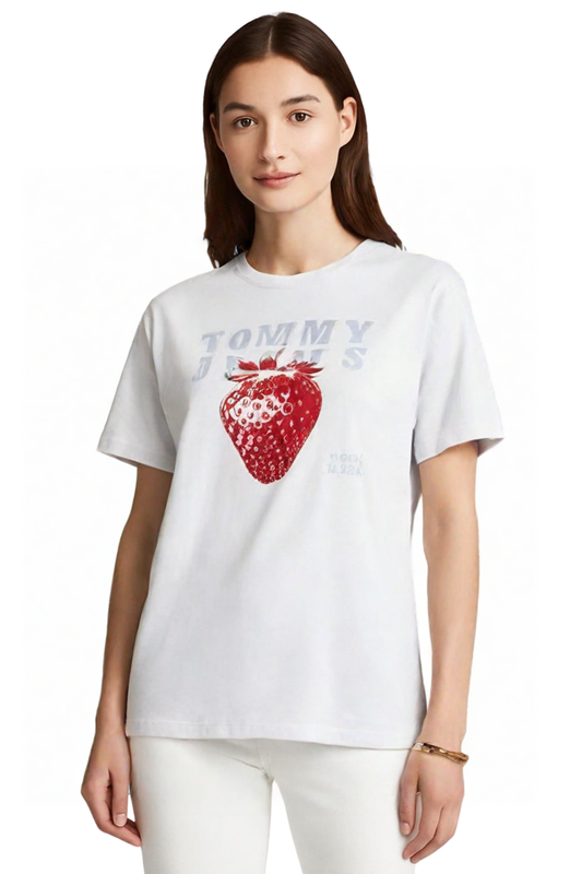 Tommy Jeans Strawberry Graphic T-Shirt
