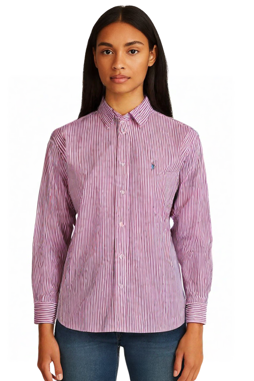 Ralph Lauren Classic Fit Striped Oxford Shirt
