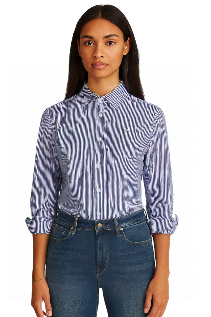Ralph Lauren Classic Fit Striped Oxford Shirt