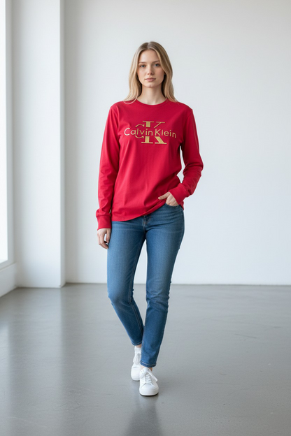 Calvin Klein 3D Logo Longline Premium t-shirt #00261