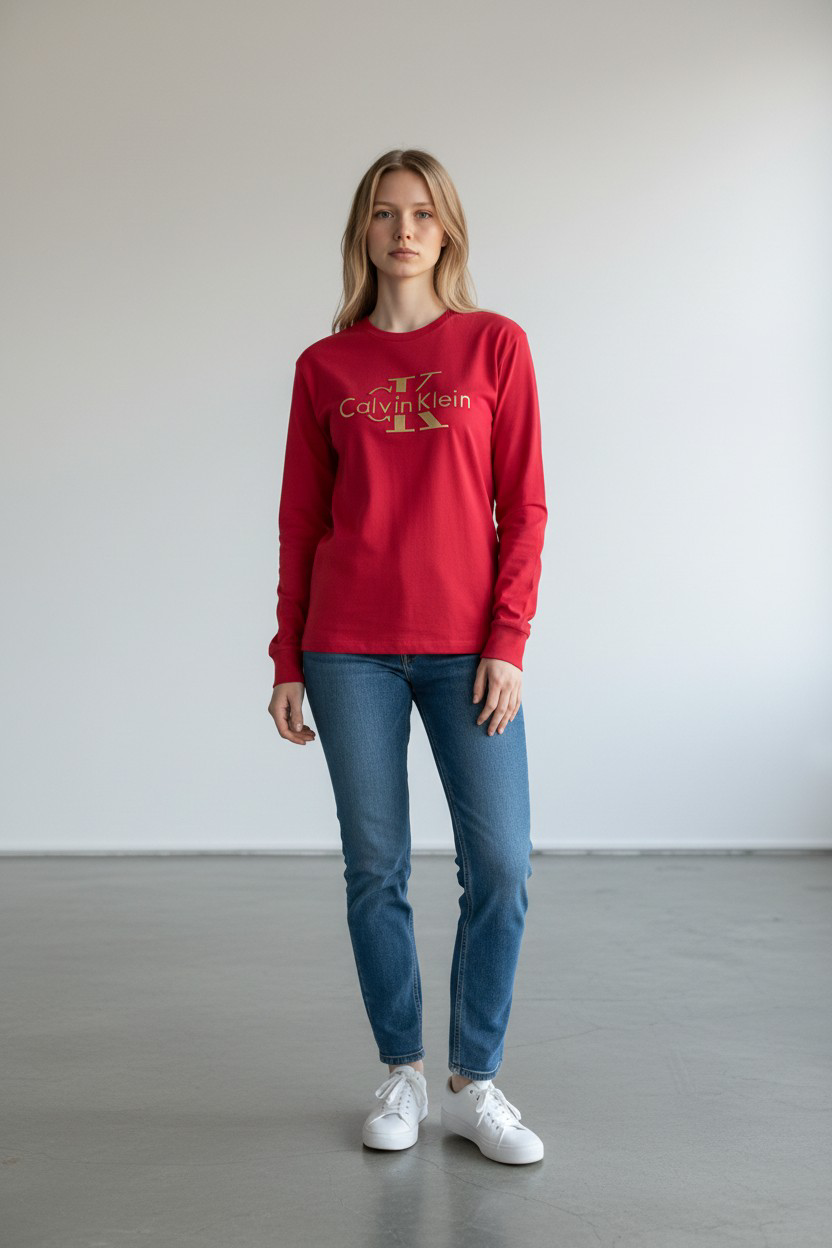 Calvin Klein 3D Logo Longline Premium t-shirt #00261