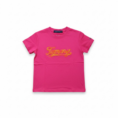 Tommy Hilfiger Kids Embroidered Logo T-Shirt –#00268