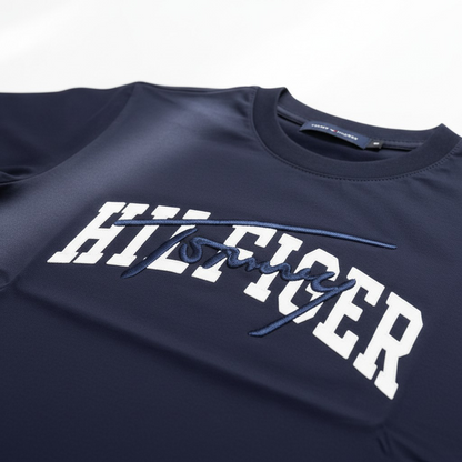 Tommy Hilfiger Kids Signature Logo T-Shirt –#00269