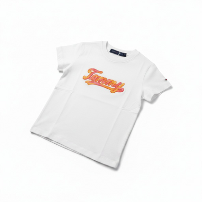 Tommy Hilfiger Kids Embroidered Logo T-Shirt –#00268
