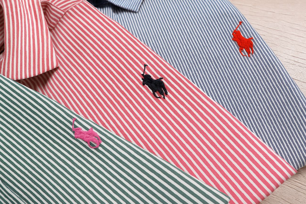 Ralph Lauren Classic Fit Striped Oxford Shirt