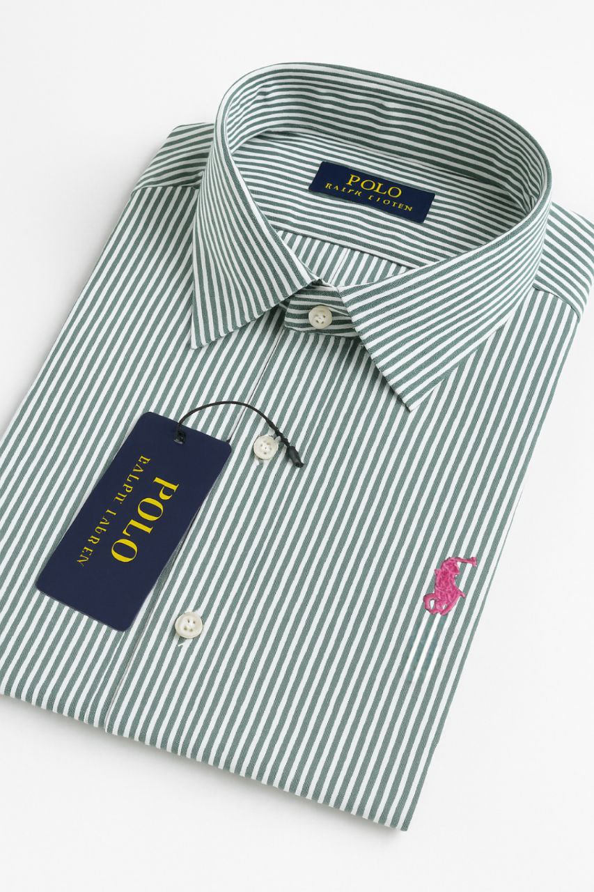 Ralph Lauren Classic Fit Striped Oxford Shirt