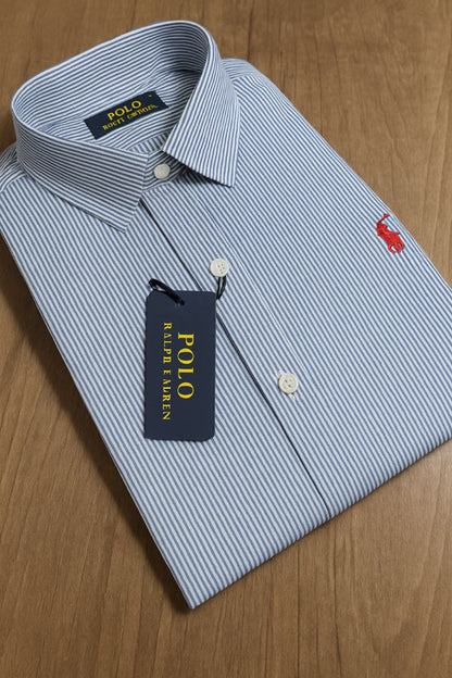Ralph Lauren Classic Fit Striped Oxford Shirt