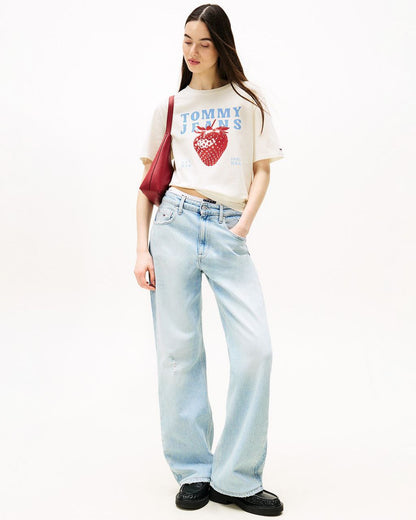 Tommy Jeans Strawberry Graphic T-Shirt