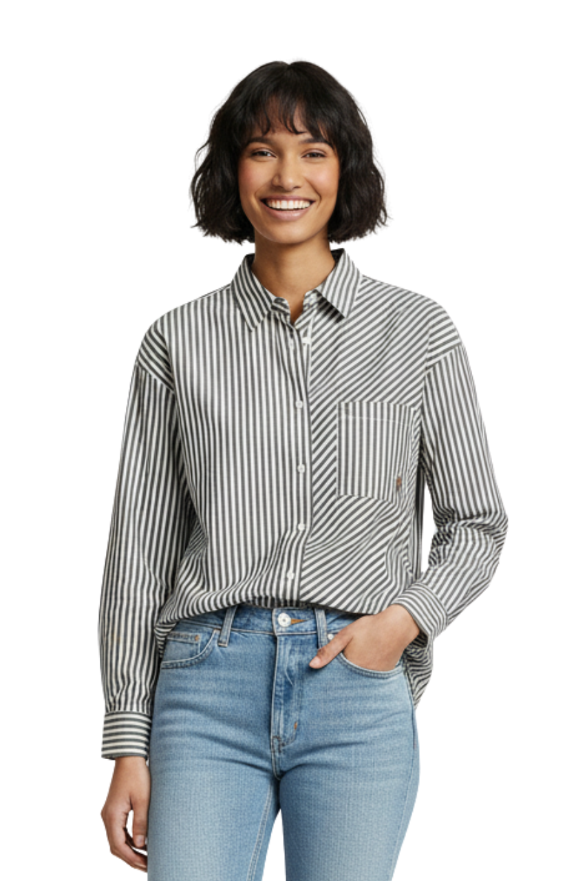 U.S. Polo Assn. Striped Logo Shirt / #00117