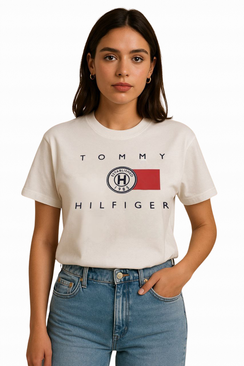 Tommy Hilfiger Established 1985 Logo T-Shirt