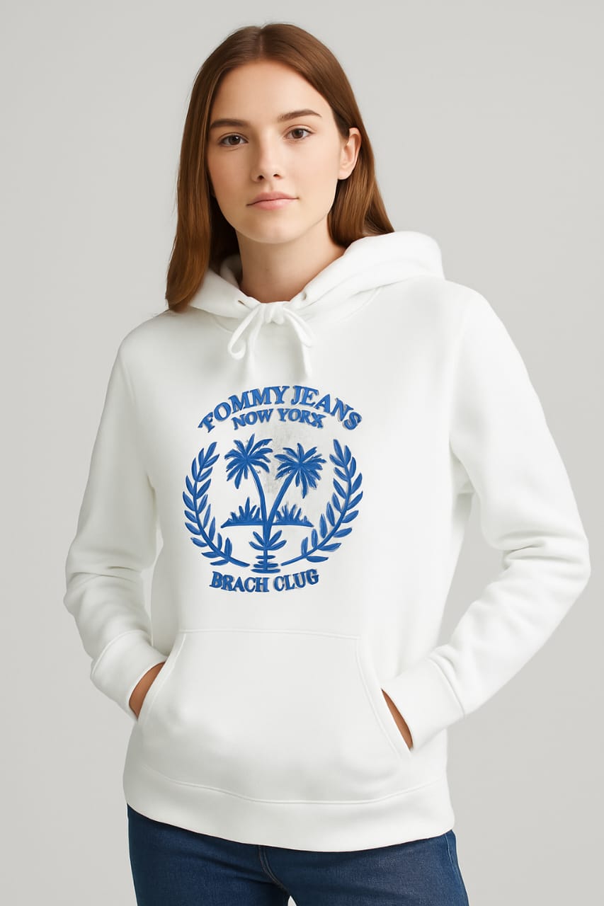 Tommy Jeans Beach Club Hoodie/ #0082