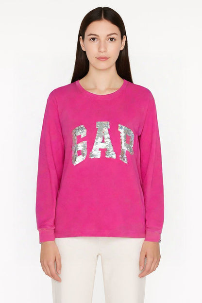 GAP Sequin Logo T-Shirt