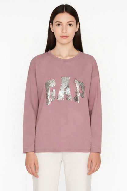 GAP Sequin Logo T-Shirt
