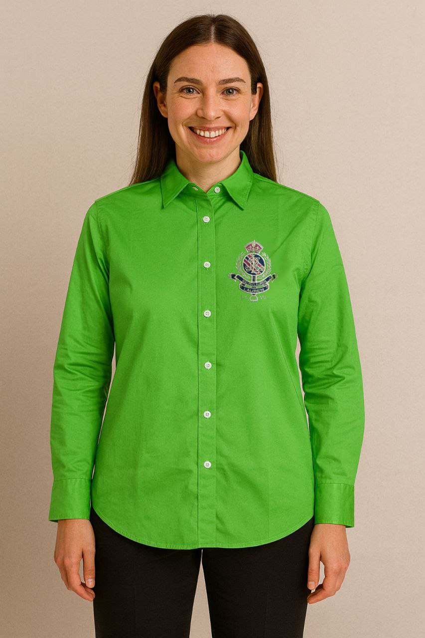 Ralph Lauren Poplin Lycra Shirt