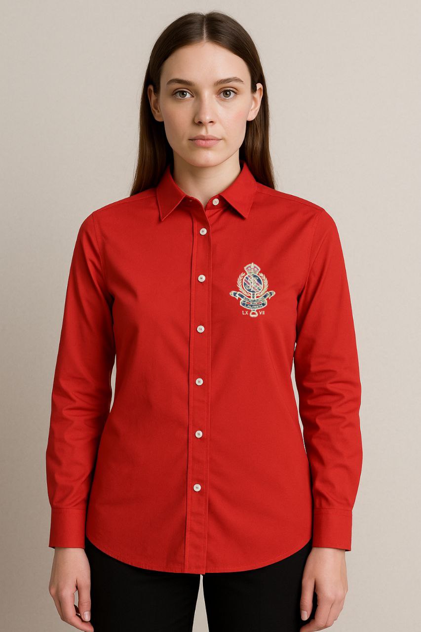 Ralph Lauren Poplin Lycra Shirt