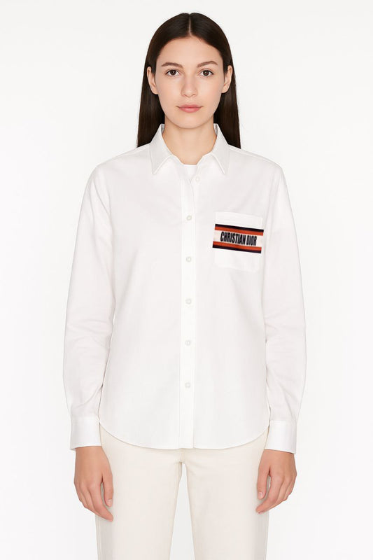 Christian Dior Cotton Shirt with Star Motif
