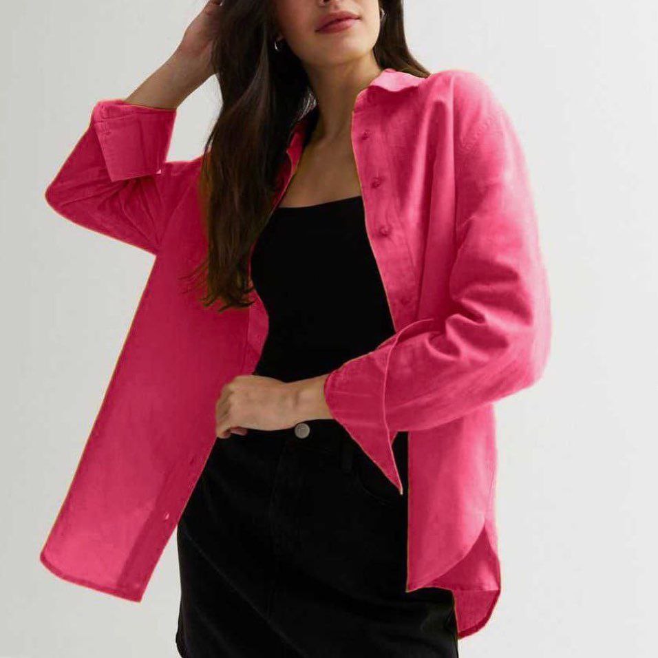 Zara Classic Solid Color Button-Down Shirts / #0070