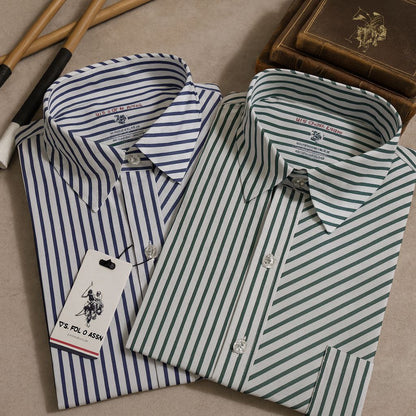 U.S. Polo Assn. Striped Logo Shirt / #00117