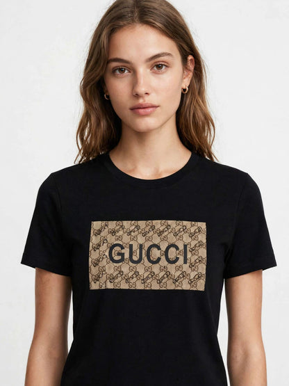 Gucci Box Logo Cotton T-Shirt #00372
