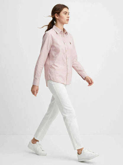 U.S. Polo Assn Classic Button-Down chemise - Light Pink