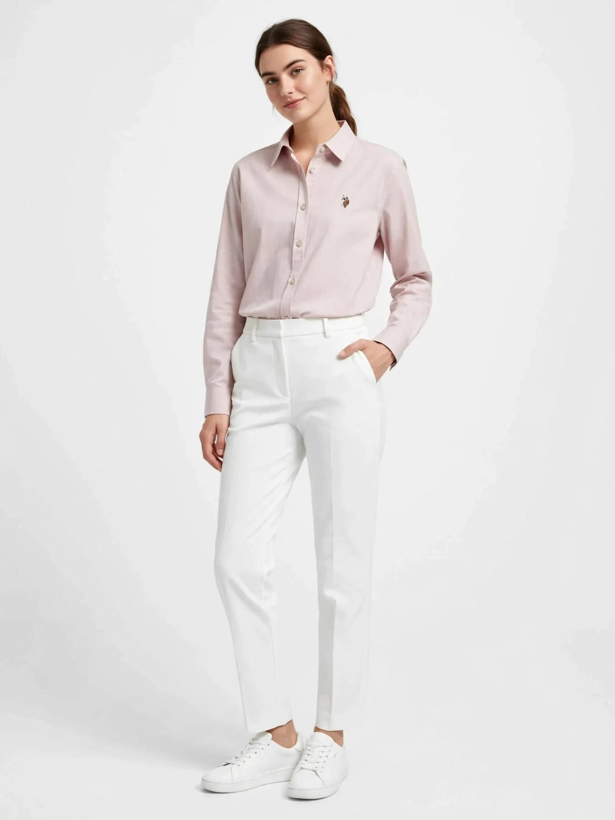 U.S. Polo Assn Classic Button-Down chemise - Light Pink