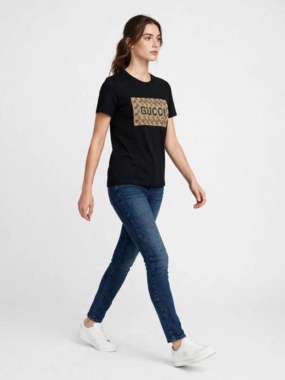 Gucci Box Logo Cotton T-Shirt #00372