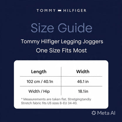 Tommy Hilfiger Icon Leggings - Stretch Comfort Lounge Pants #00378