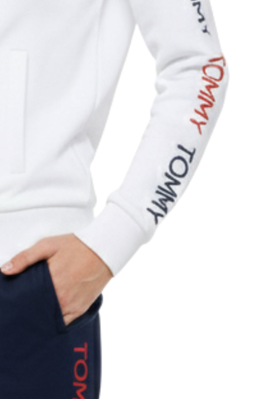 Tommy Hilfiger White & Navy Tracksuit / #00159