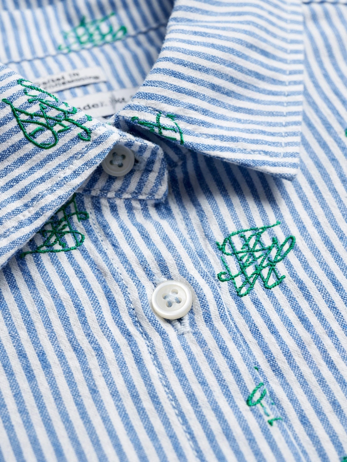 Tommy Classic Fit Striped Button-Down Shirt #00382