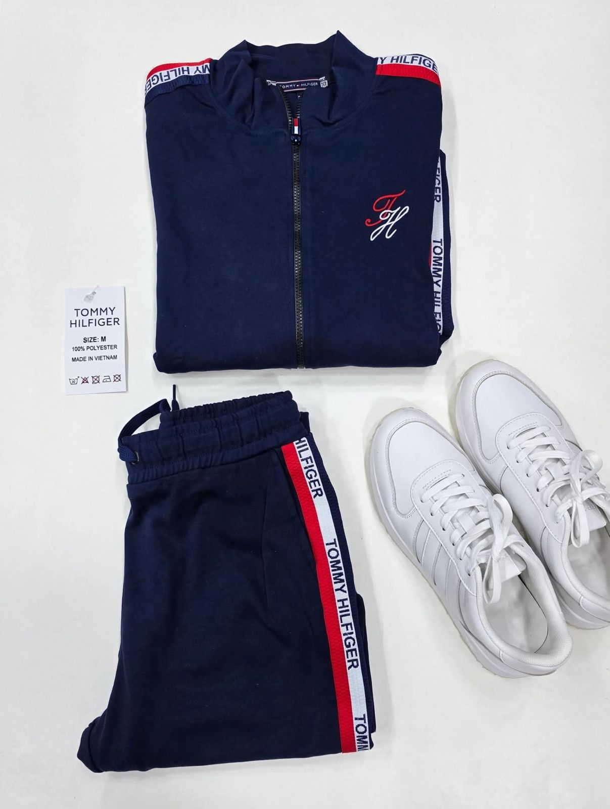 Tommy Hilfiger Signature Tracksuit - Full Zip Jacket & Pants #00368