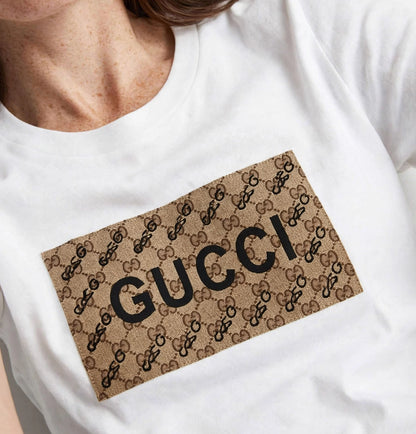 Gucci Box Logo Cotton T-Shirt #00372