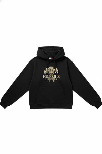 Tommy Hilfiger Heritage Crest Navy Hoodie / #00167