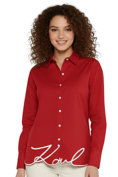 Karl Lagerfeld Signature shirt/ #00141