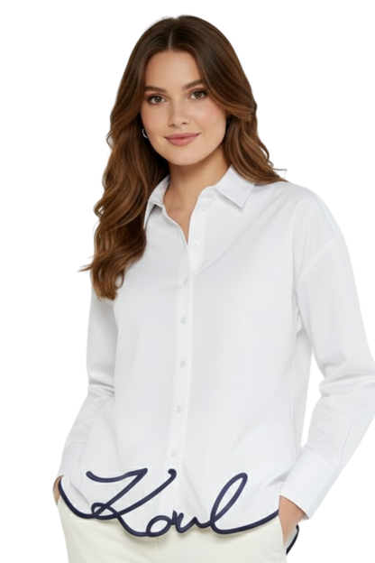 Karl Lagerfeld Signature shirt/ #00141