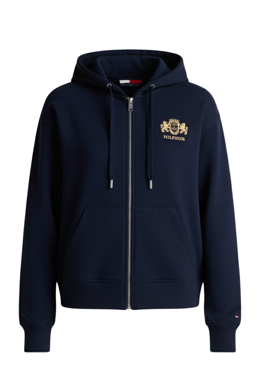 Tommy Hilfiger Heritage Crest Zip-Up Hoodie / #00168