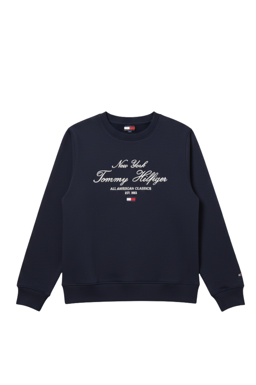 Tommy Hilfiger Classic Script Sweatshirt/ #00182