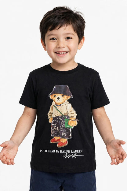 Kids Polo Bear Graphic T-Shirt – by Ralph Lauren #00270