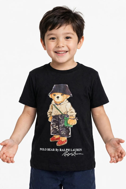 Kids Polo Bear Graphic T-Shirt – by Ralph Lauren #00270