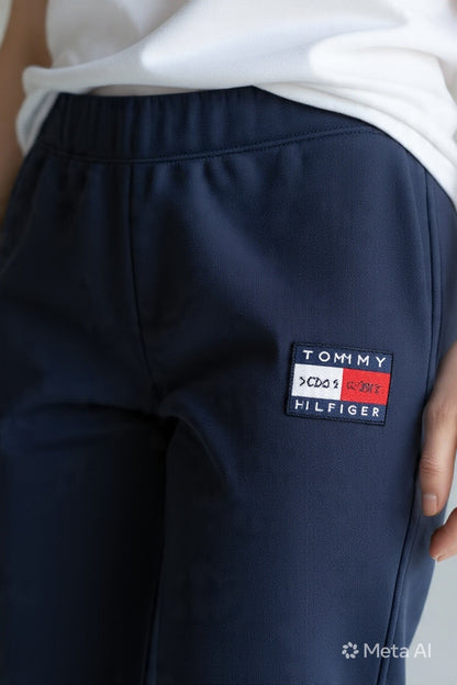 Tommy Hilfiger Icon Leggings - Stretch Comfort Lounge Pants #00378