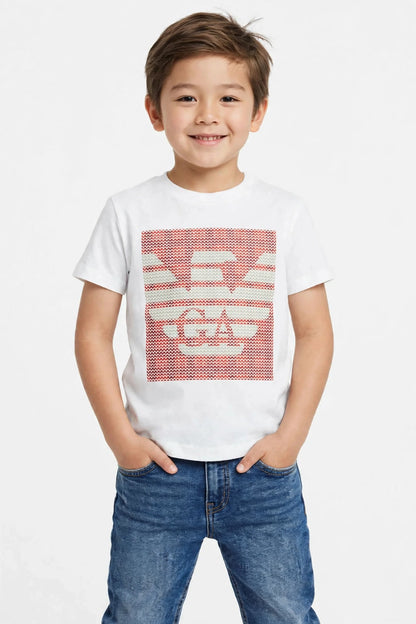 Emporio Armani EA7 Kids Graphic Tee -#00393